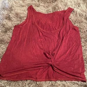 Red ZYIA tank